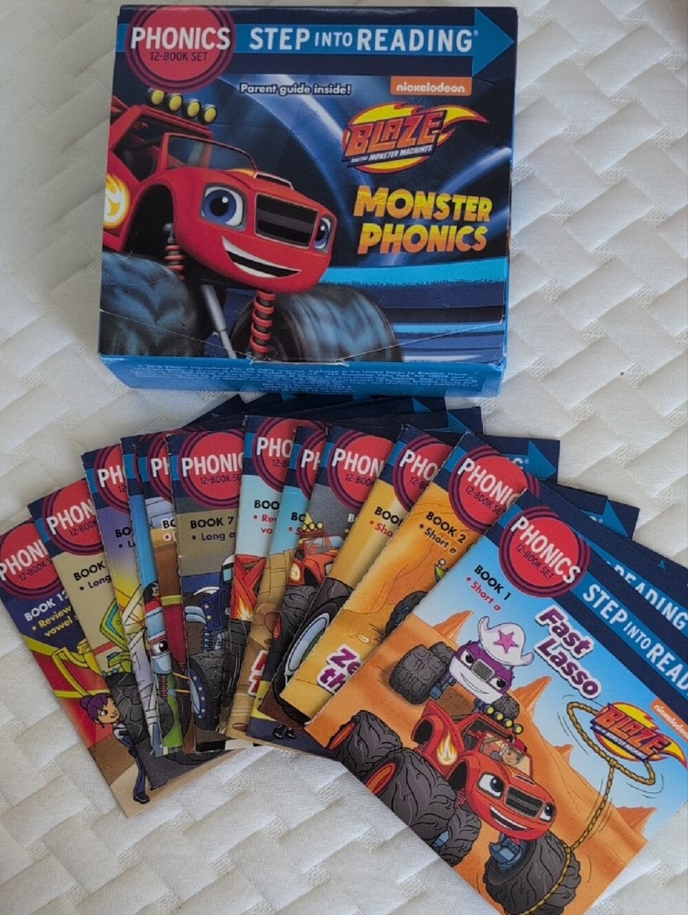 NICKELODEON Phonics Mini Book Set Blaze and The Monster Machines